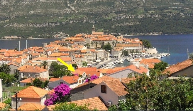 Apartments Keti, luxurious accommodation Korcula, view on the old town Korcula, Apartments Korcula, Rooms Korcula